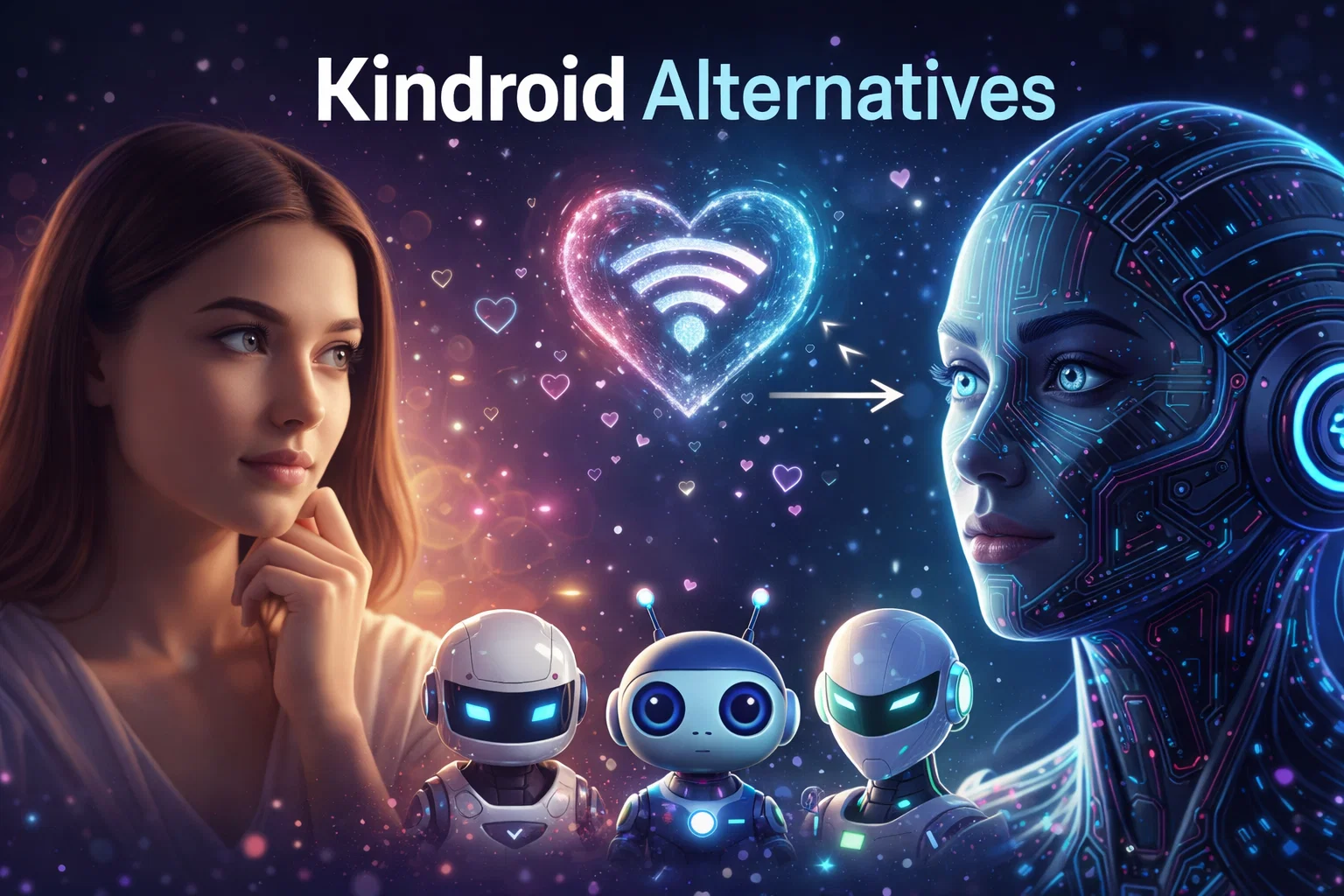 Kindroid Alternatives: A List of AI Companion Apps to Explore